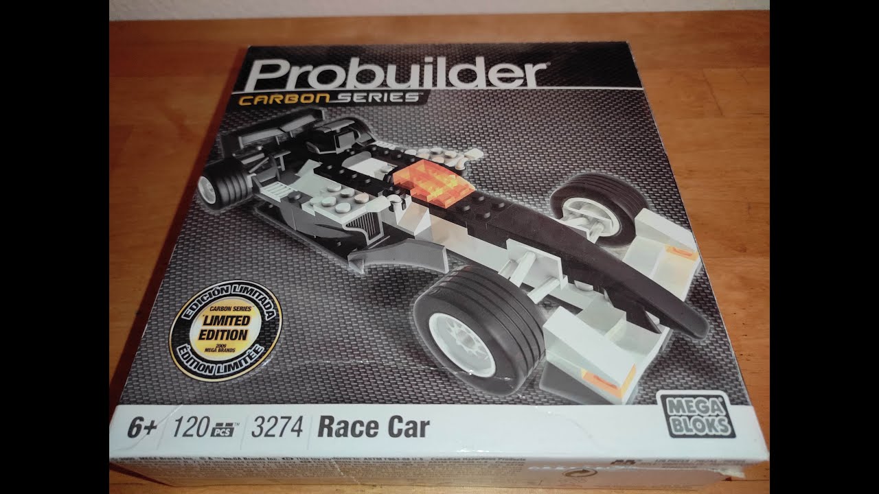 Mega Bloks Race Car 3274 Probuilder Carbon Series #megabloks #probuildercarbonseries #mega