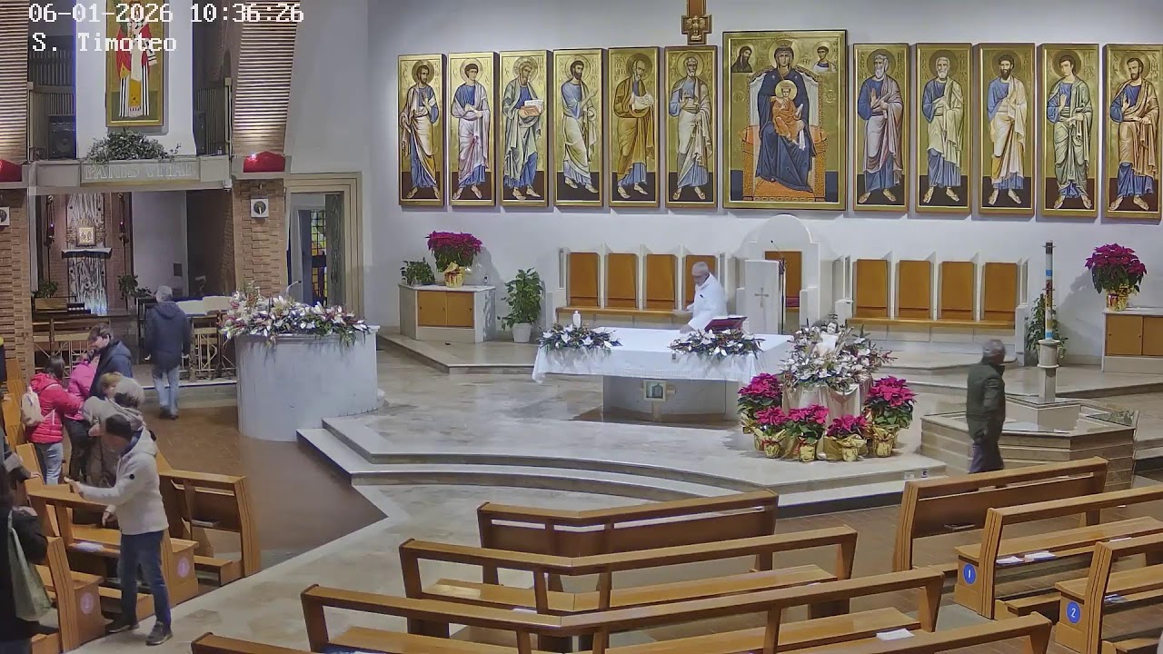 6/ 1/ 26 -  S. Timoteo   -  Santa Messa  Epifania  ore  9:30