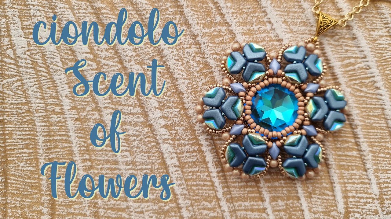 TUTORIAL CIONDOLO Scent of Flowers