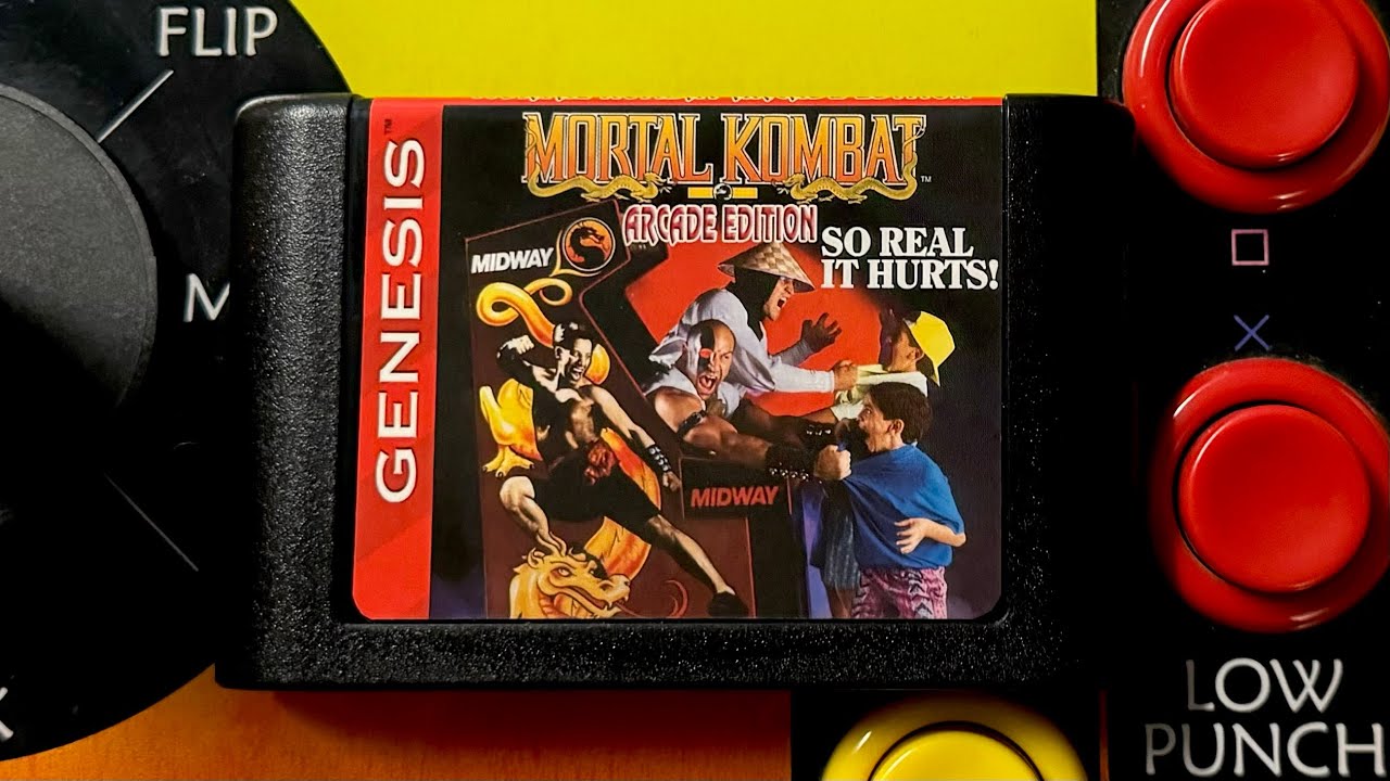 THE BEST version of Mortal Kombat for Sega Genesis, THE ARCADE EDITION!
