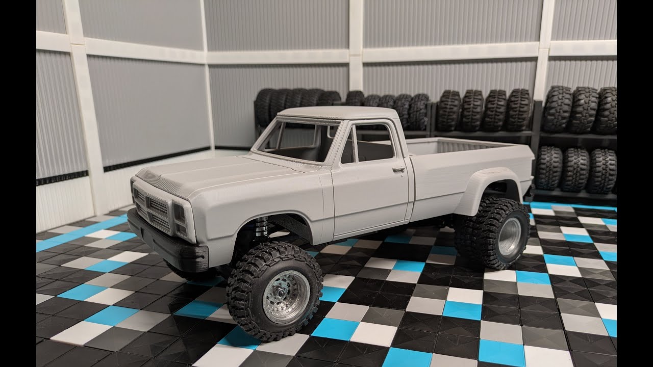 1ST Gen Dodge Ram Regular Cab Conversion Kit Traxxas Trx4m