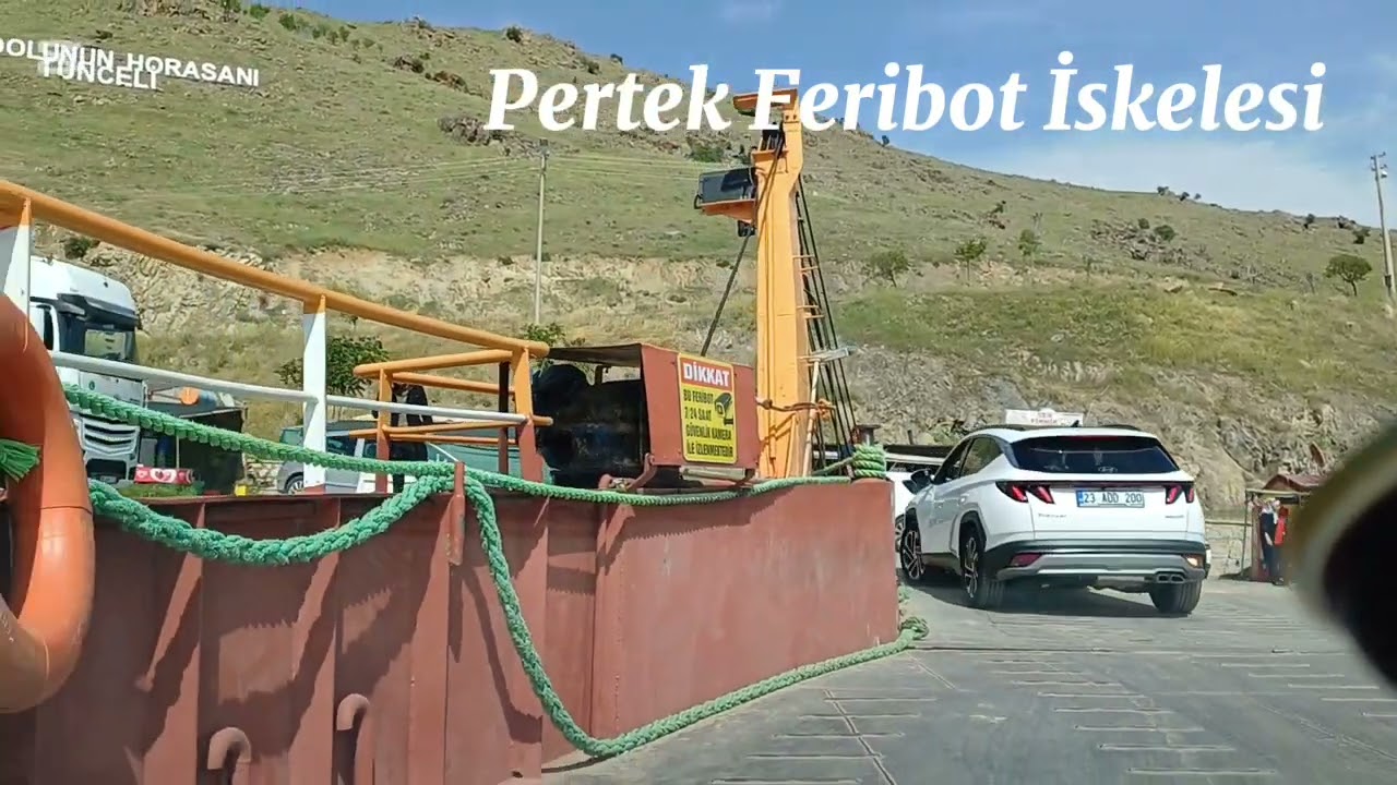 Tunceli Pertek Feribot Elazığ