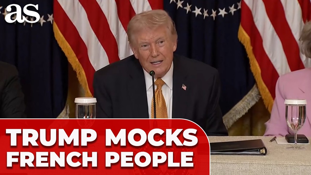 Awkward Trump moment: STRUGGLES with accent, then JOKES about FRENCH PEOPLE