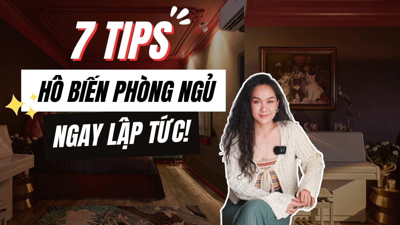Bố trí nội thất | PHÒNG NGỦ ĐẸP HƠN VỚI 7 TIPS BỐ TRÍ ĐƠN GIẢN  | Bedroom Makeover | Kat Studio