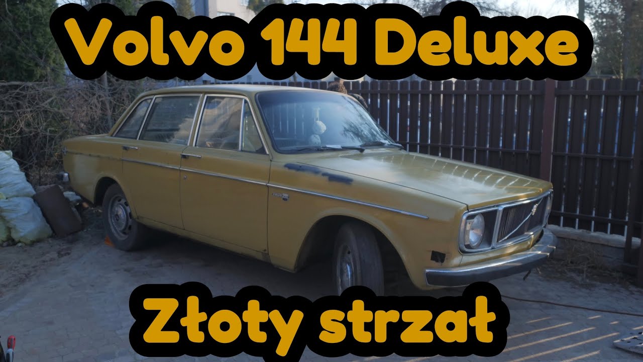 Volvo 144 Deluxe - zakup i odpalenie po latach! 