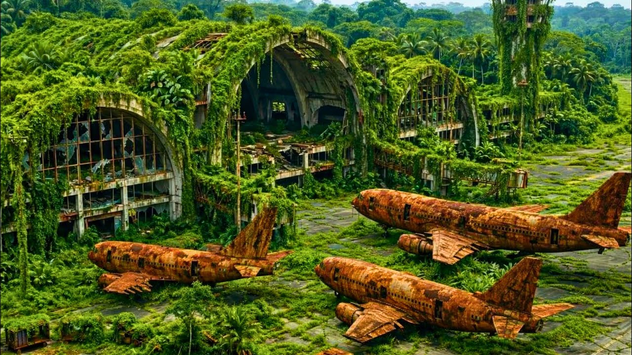 I Turned an Abandoned Airport Into a Luxury Dream House (ASMR)