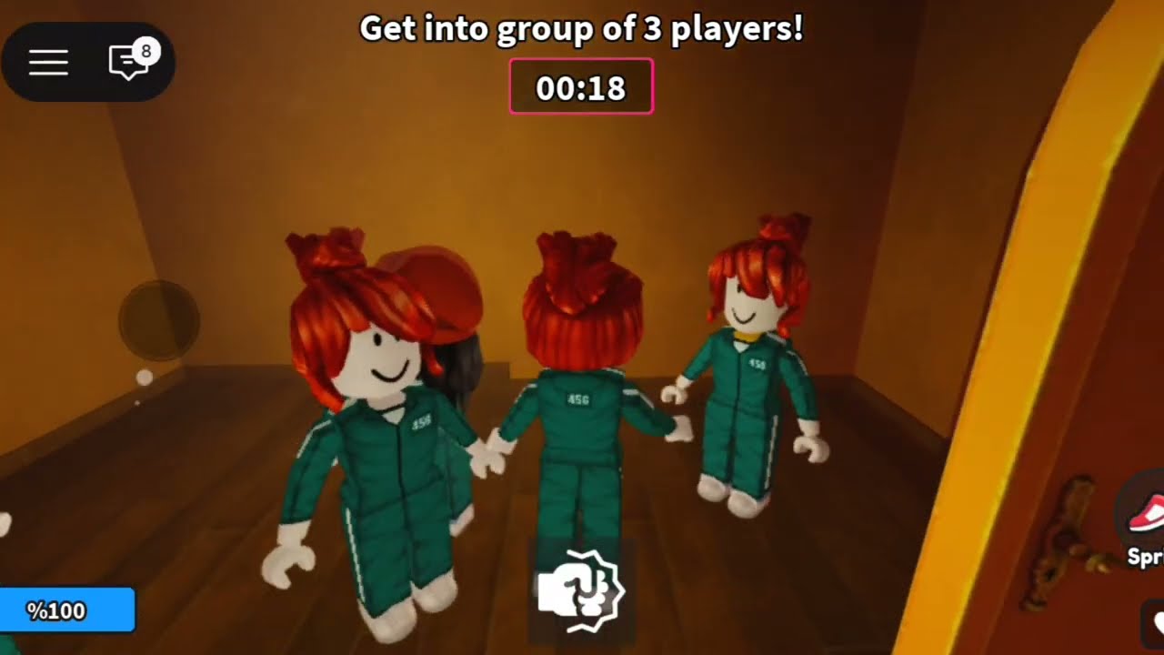I WON Squid Game Mingle in Roblox 😱