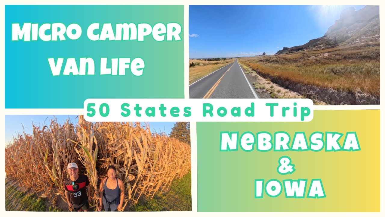 Van Life Nebraska and Iowa 🚐💨 |The States Everyone Warned Us About ☠️