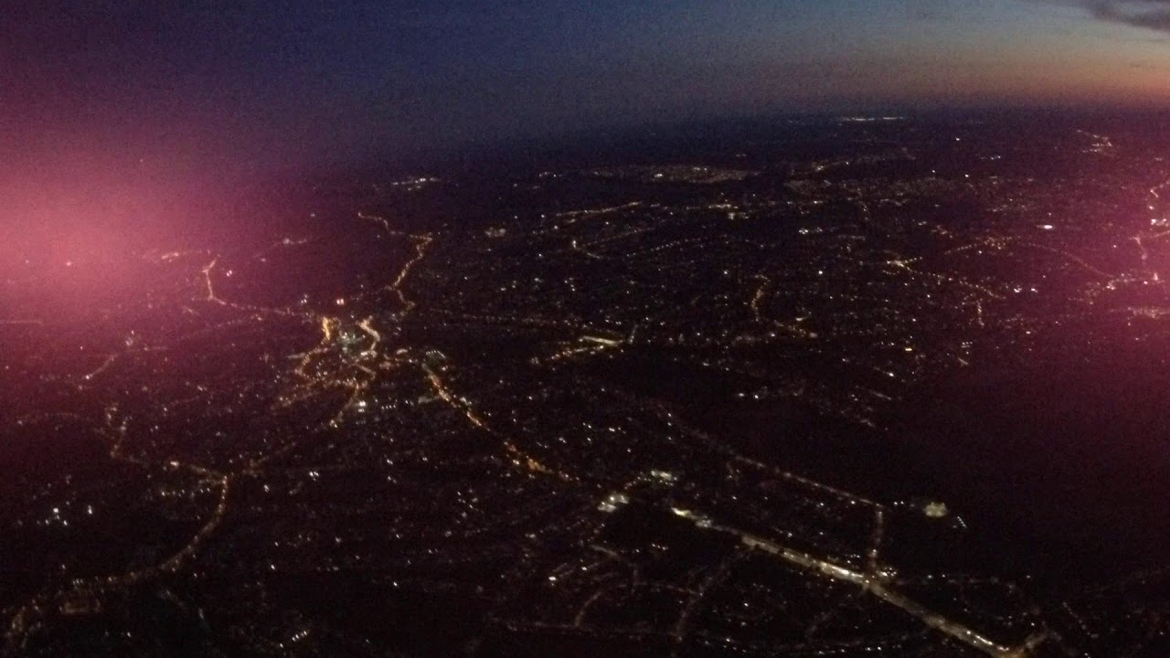 Drone night flight London