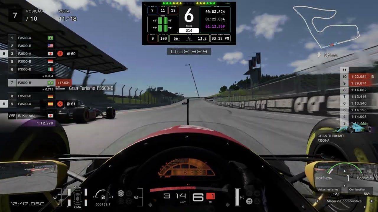Corrida de Fórmula em Red Bull Ring #granturismo7