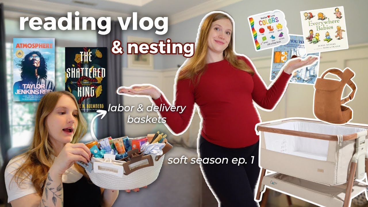 Видеоблог о гнезде ☁️🧺 Сумка для роддома, книга на 5 звезд, подготовка к рождению ребенка, журнал...