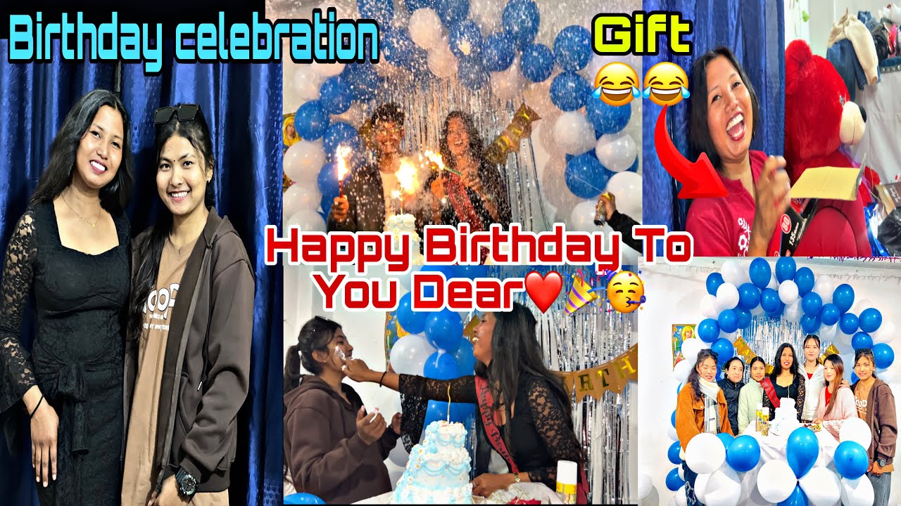 BIRTHDAY GIFT😂||Sekuwa Party Hota Feri🤣||Sanjana❤️Tharu||vlog🥀