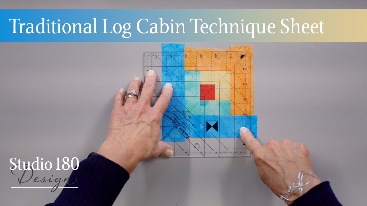 Traditional Log Cabin Tutorial