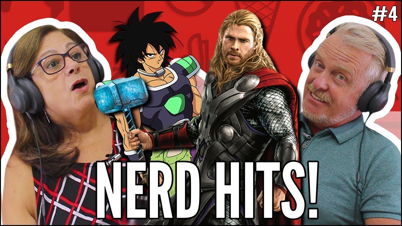 IDOSOS REAGEM A RAP DO THOR, RAP DO LOKI, RAP DO ROCK LEE E RAP DO BROLY - NERD HITS