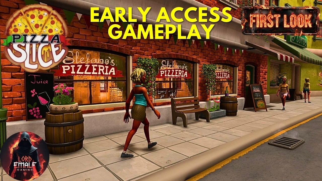 I Got Early Access to the New PIZZA SLICE Simulator! (Opening My First Pizzeria)