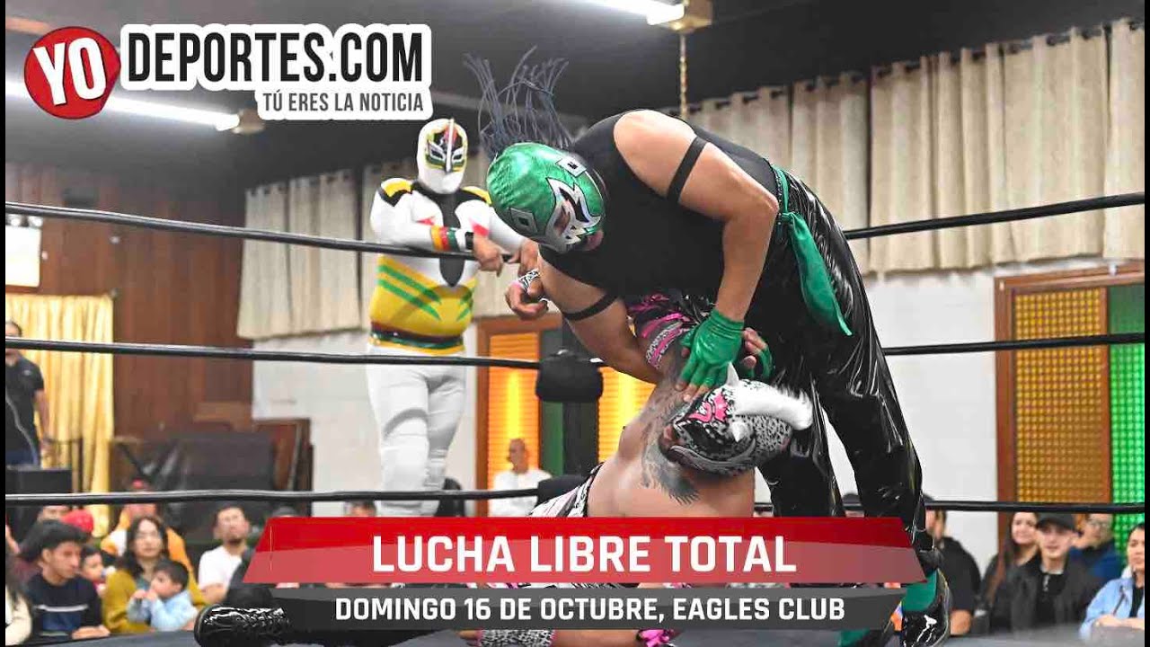 The King Rey Misterio Lucha Libre Total en Eagles Club Berwyn Illinois