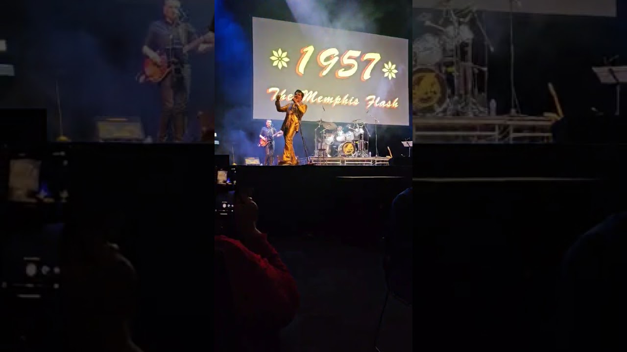 Evan King - Hound dog - SEC Armadillo 10/5/25.     #elvis #elvispresley