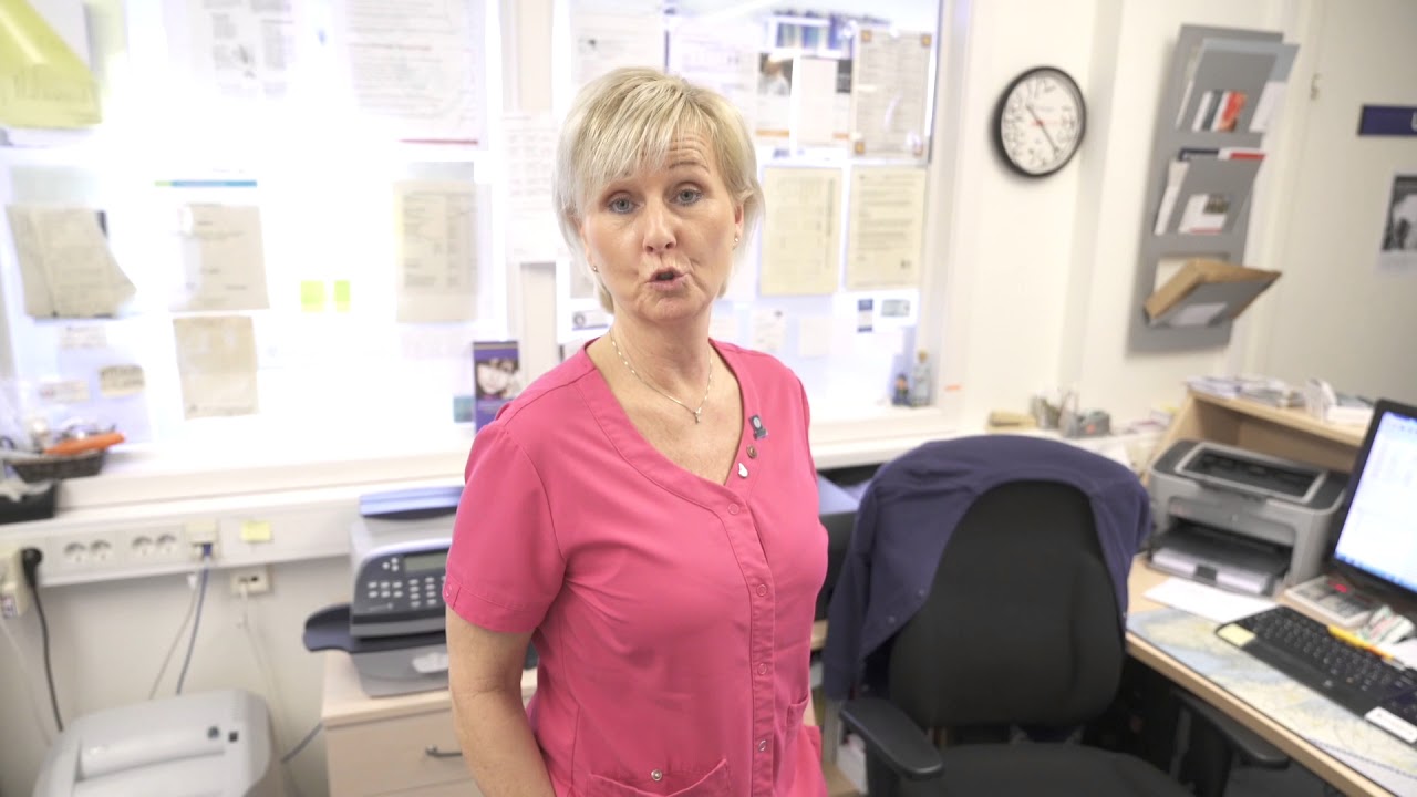 Helsesekretæren i Manstad | På jobb med