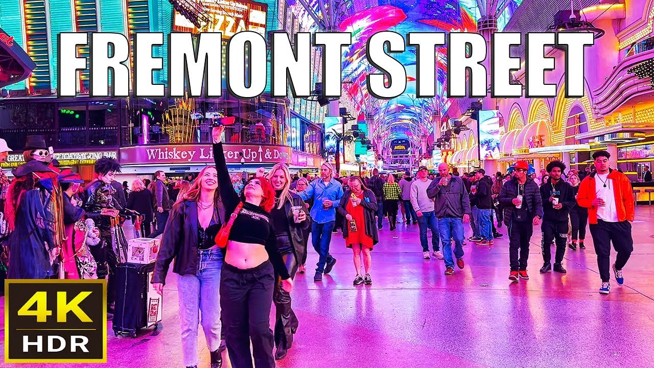 Fremont Street Las Vegas Walk - January 2024