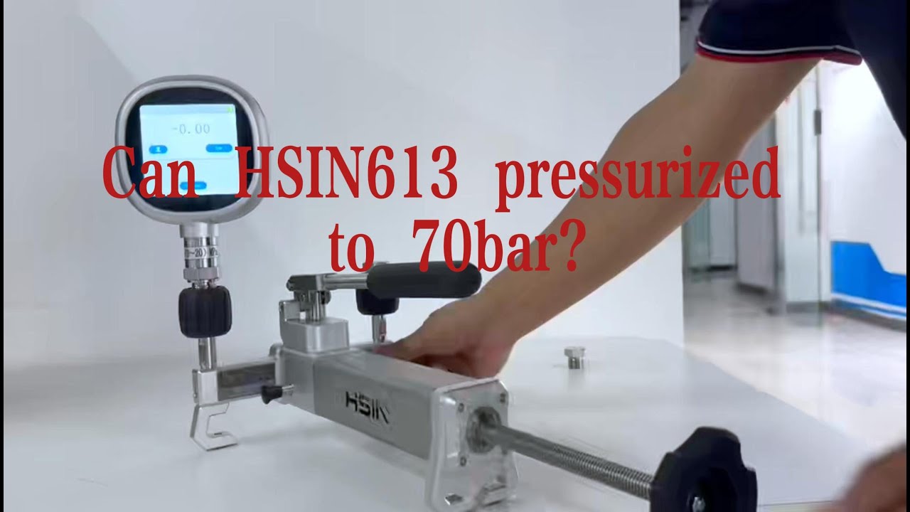 Can HSIN613 Portable Pneumatic Pressure Calibration Pump Really Handle 70 Bar?