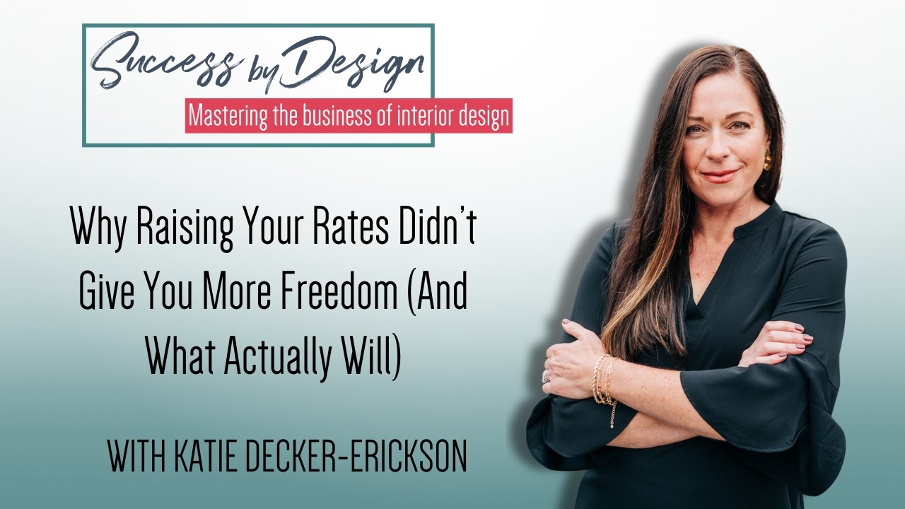 Why Raising Your Rates Didn’t Give You More Freedom (And What Actually Will)