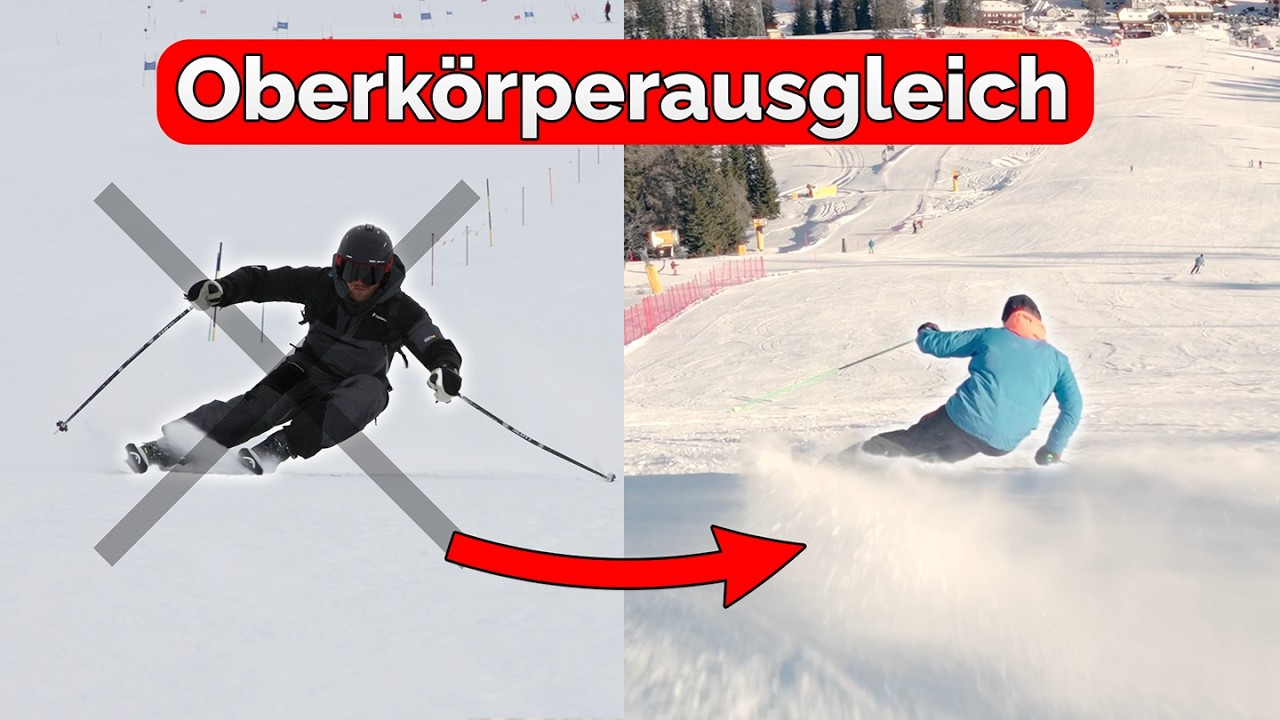 Carving-Fehler vermeiden: Oberk&ouml;rper-Ausgleich richtig ausf&uuml;hren