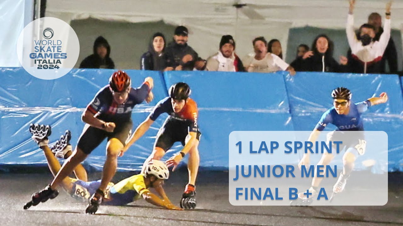 1 LAP Sprint Final B + A Junior Men | WSG2024 - Italy