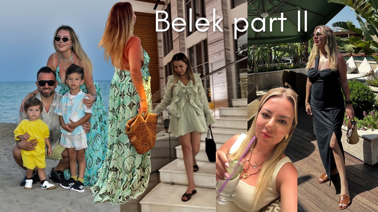 Belek Part II KAYA PALAZZO / AİLE TATİLİ /Otel Detayları ve tatilin keyifli anları 🧜‍♀️🏖️☀️