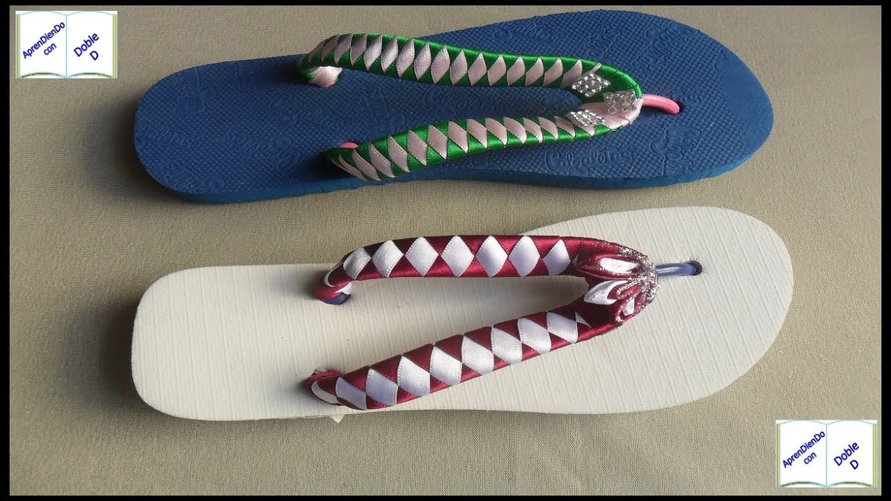 SANDALIA DECORADA CON LISTON