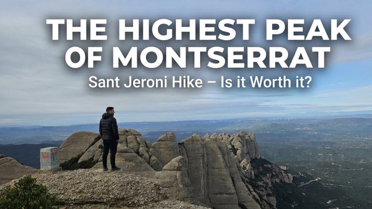 Solo Date in the Mountains: Exploring Montserrat & Sant Jeroni🥾