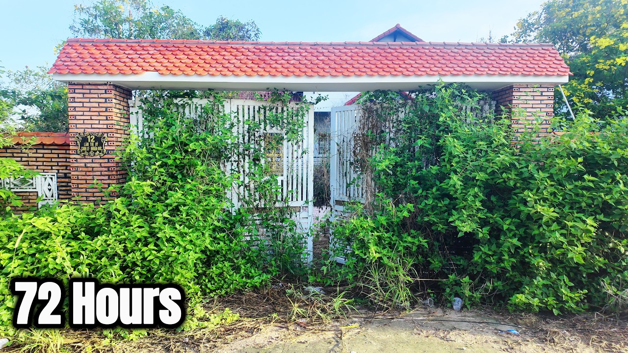 72 HOURS Restoring a 3-YEAR ABANDONED Villa &mdash; Full Transformation