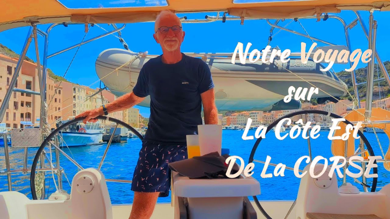 VOYAGE en Voilier - la côte Est de La Corse (juin 2024) voilier MAX 2, rejoint la Sicile  (Partie 3)