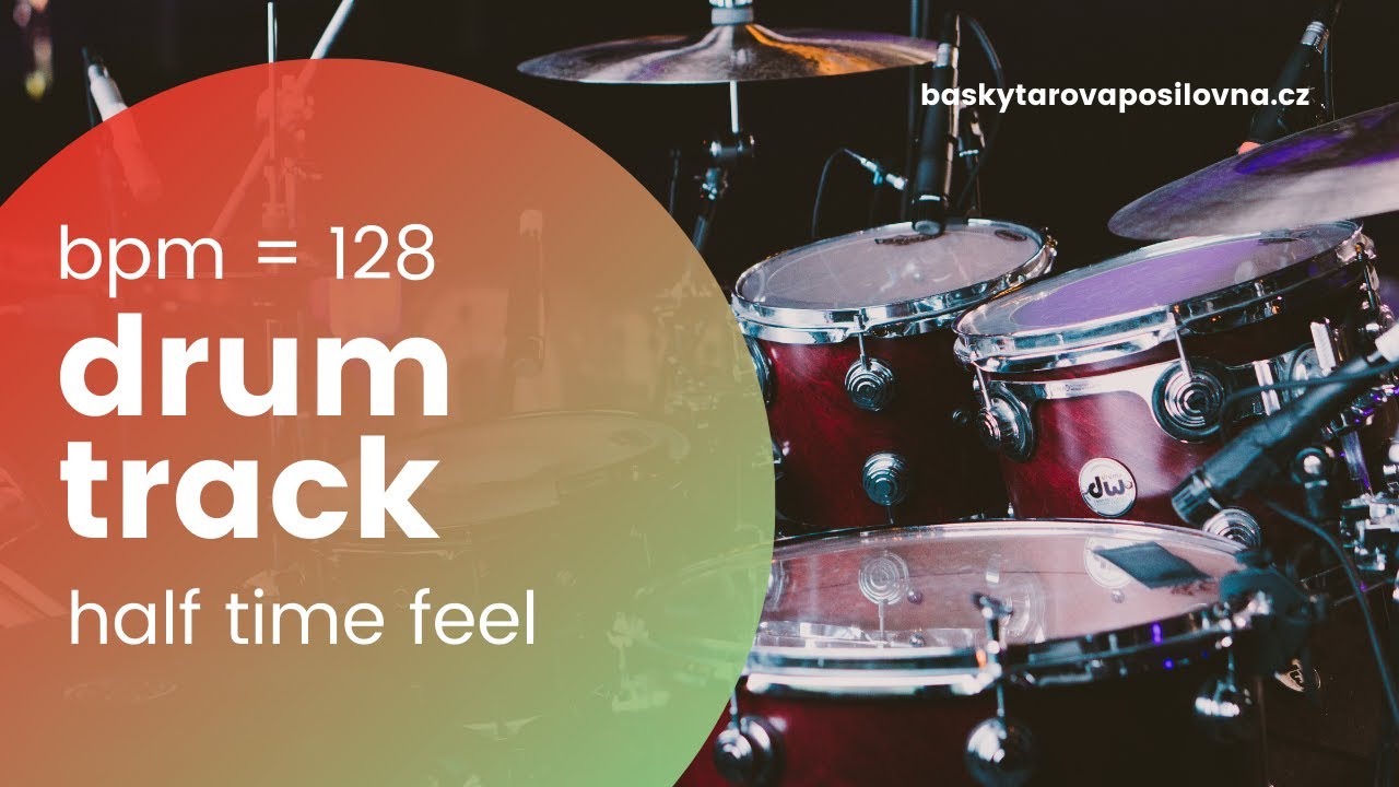 Drum Track // Half Time Feel // BPM128