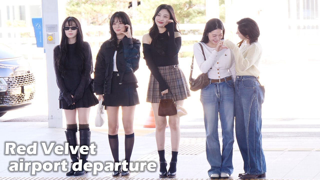 레드벨벳 (Red Velvet) SMTOWN LIVE 자카르타 출국｜230922 인천공항