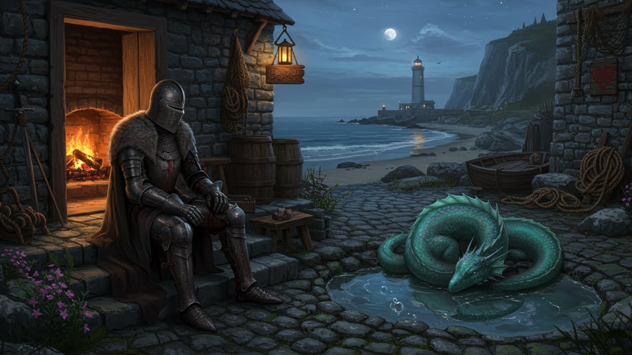 Sea breeze, hearth aglow, peaceful mind…