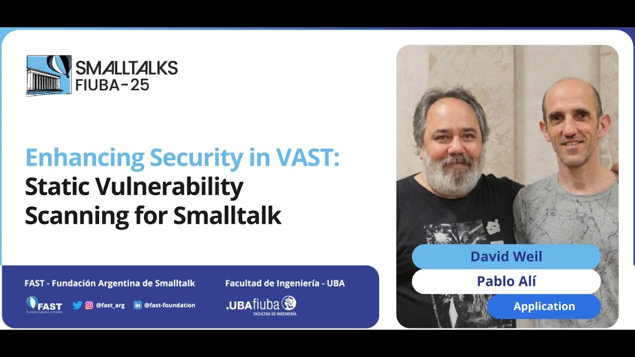 Повышение безопасности в VAST: статическое сканирование уязвимостей для Smalltalk