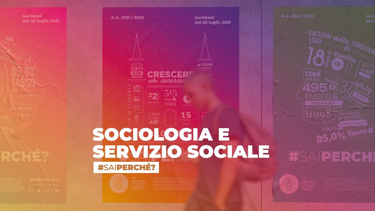 [OPEN DAY] Sociologia e Servizio Sociale (L-39 / L-40)