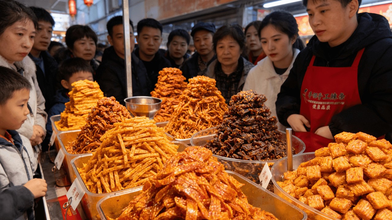 挑战中国郑州最长夜市！健康路深夜食堂 1000 米美食横扫攻略，16 道硬核美食吃到撑！感受中国中原地区的烟火气！