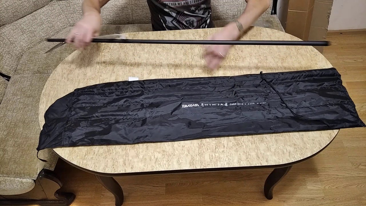 Unboxing карпового удилища Daiwa Ninja-X Carp 3.9 от рыболовного магазина FMagazin