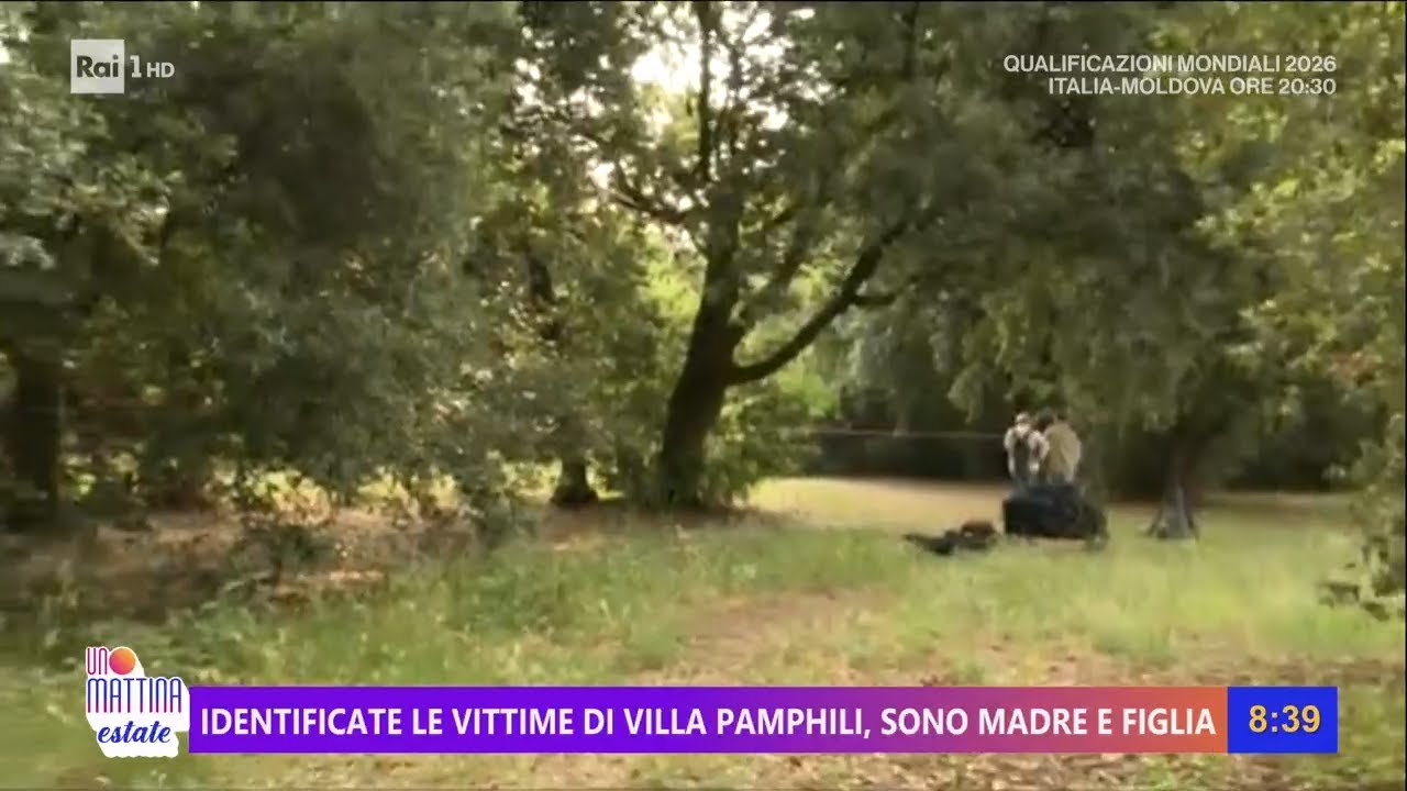 Giallo a Villa Pamphili: le vittime sono madre e figlia - Unomattina estate 09/06/2025
