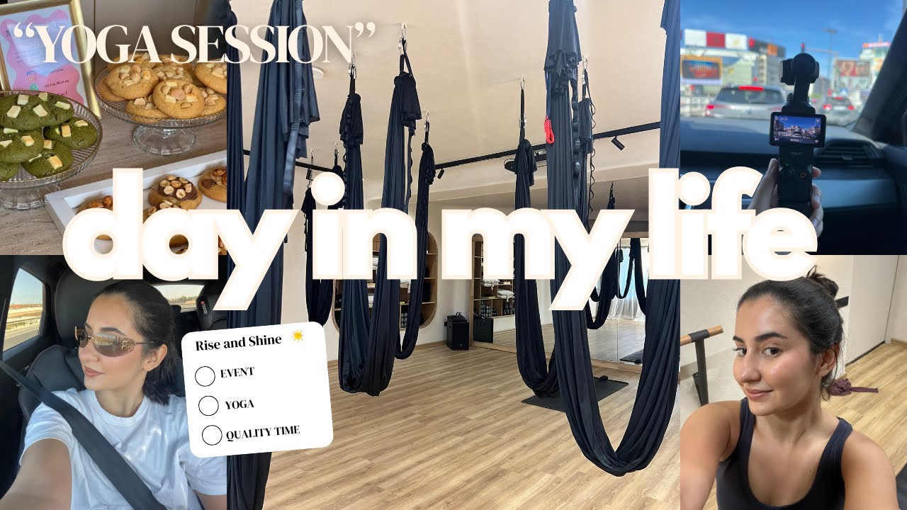 A Day in My Life ✨ J’ai testé le yoga aérien pour la première fois !