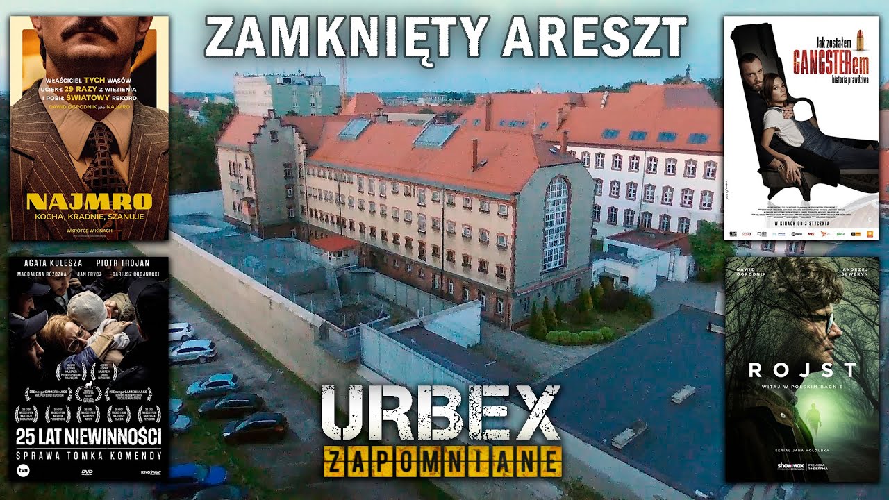 Tu kręcili "Najmro. Kocha, kradnie, szanuje" - zamknięty Areszt Śledczy w Zabrzu - Urbex