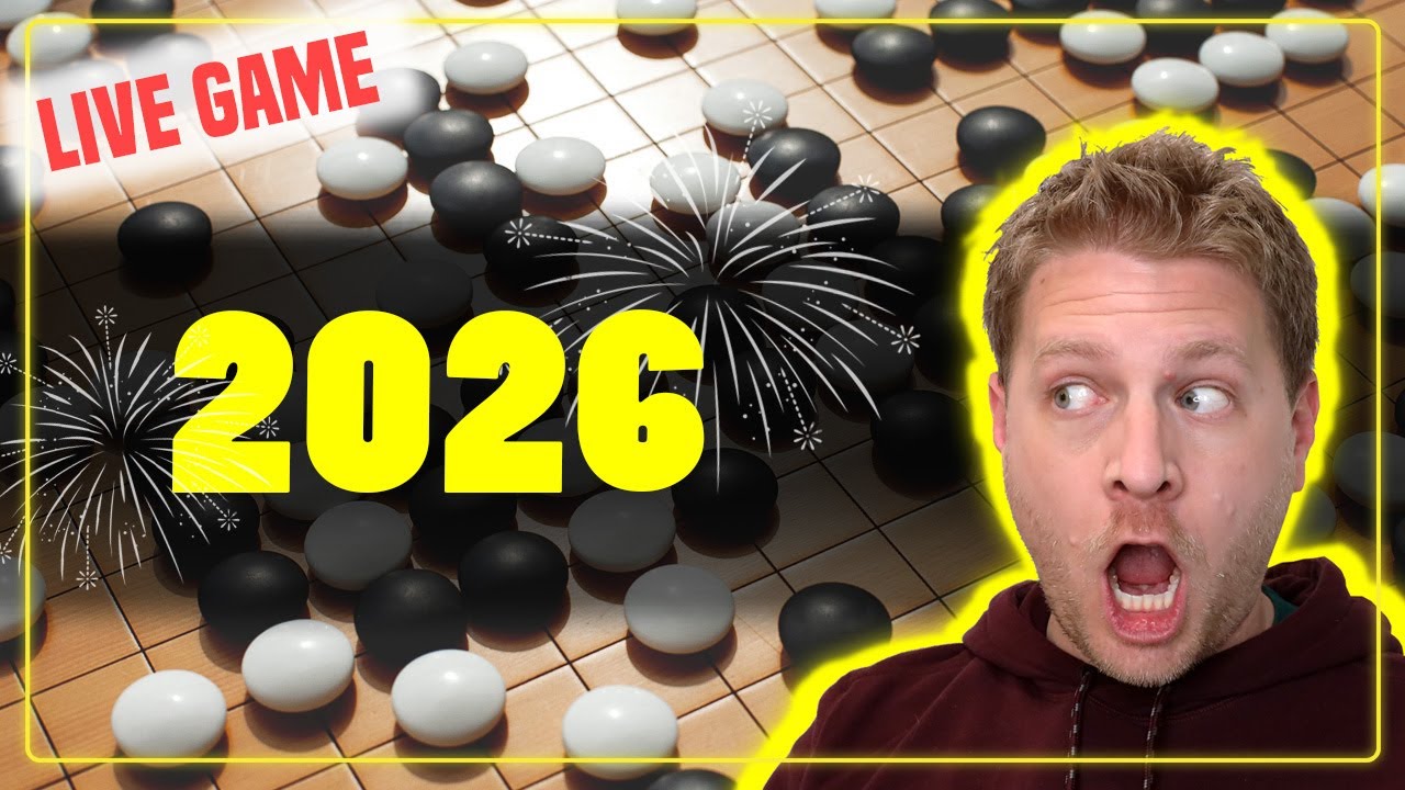 Happy New Year!!!  First Live GO Game of 2026