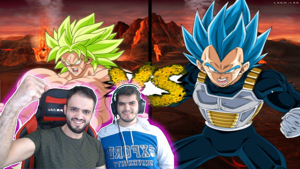 دراغون بول زد :  مواجهة 3 ضد 3 غيجيتا ضد برولي🔥🔥