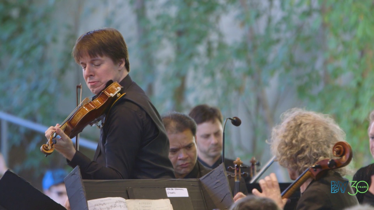 Joshua Bell and Steven Isserlis play Brahms Double Concerto at Bravo! Vail 2017