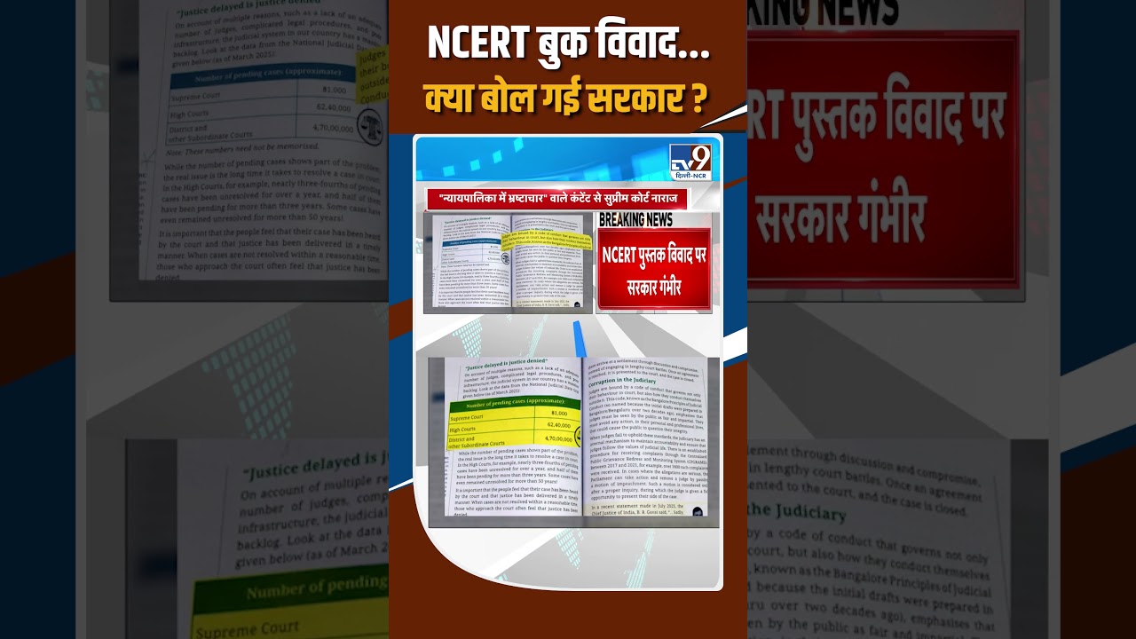 NCERT Book विवाद...क्या बोल गई सरकार ? | NCERT Book Controversy