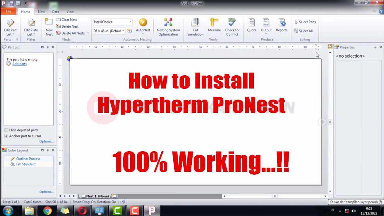 How to Install Pronest 2019 ProNest part nesting software Hypertherm ProNest 2019