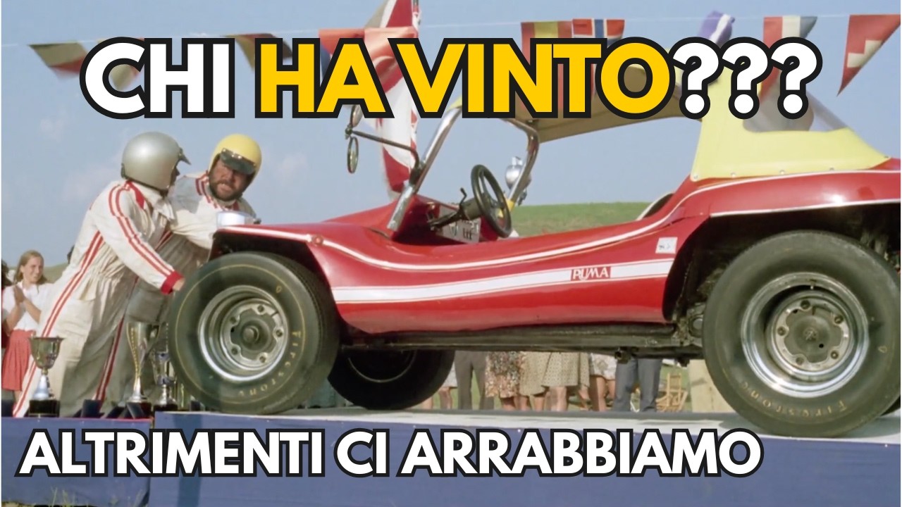 La gara più FOLLE di Bud Spencer e Terence Hill | Altrimenti ci arrabbiamo