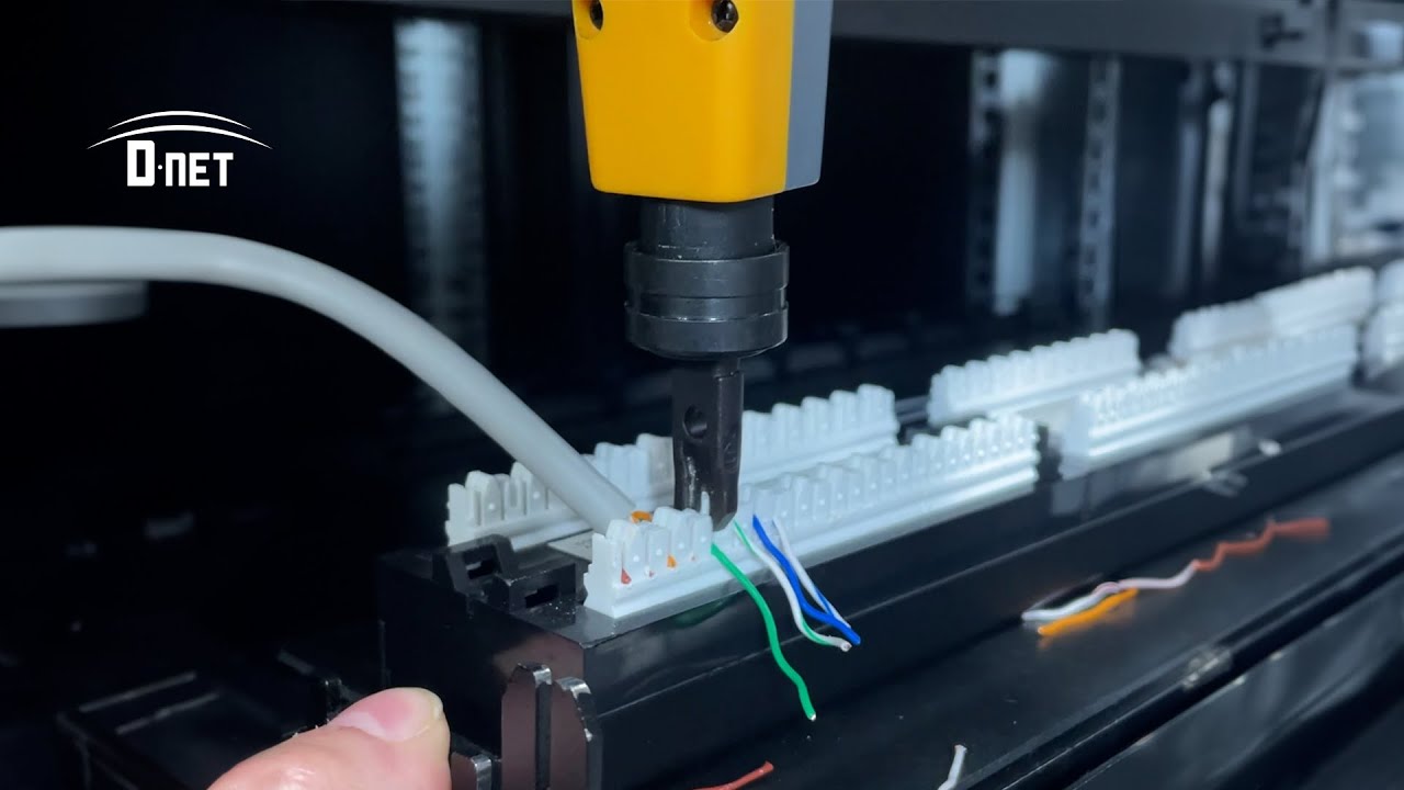 Ficou muito mais fácil crimpar Patch Panel com a Bench Box