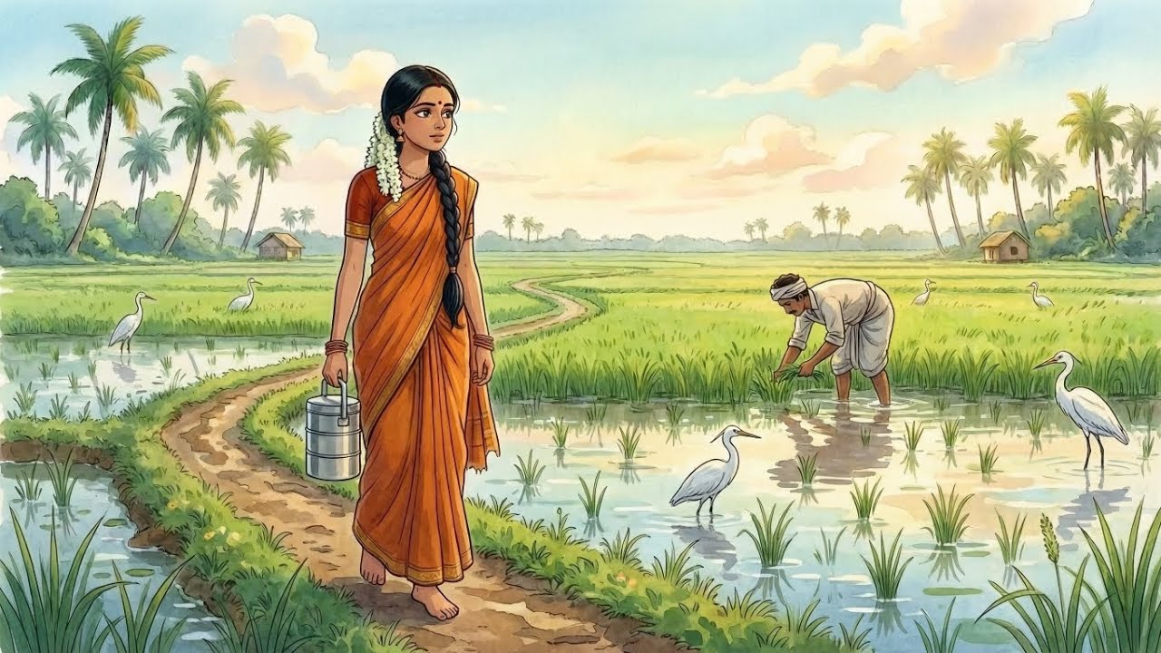 She Walked Miles Through the Fields Just to Bring Him Lunch… ❤️ | A Peaceful Village Story